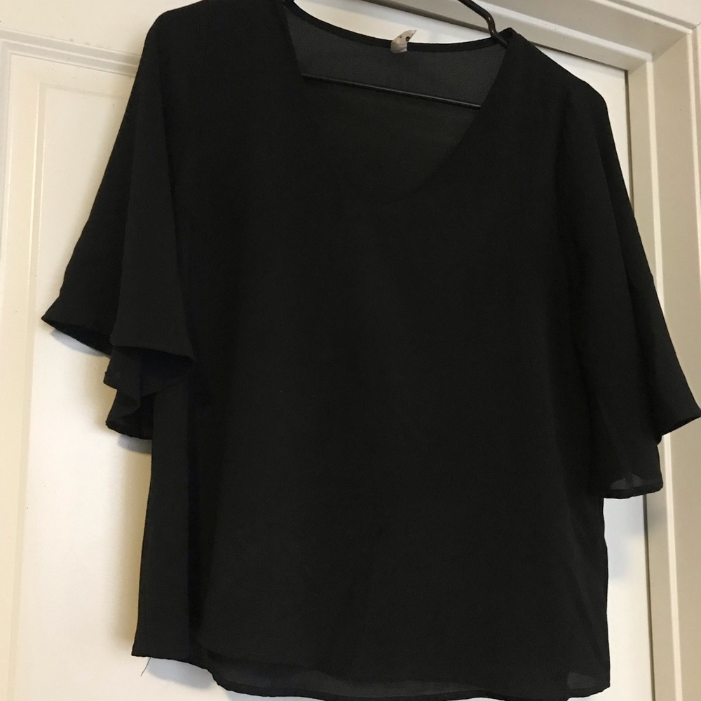 Tyche black blouse S